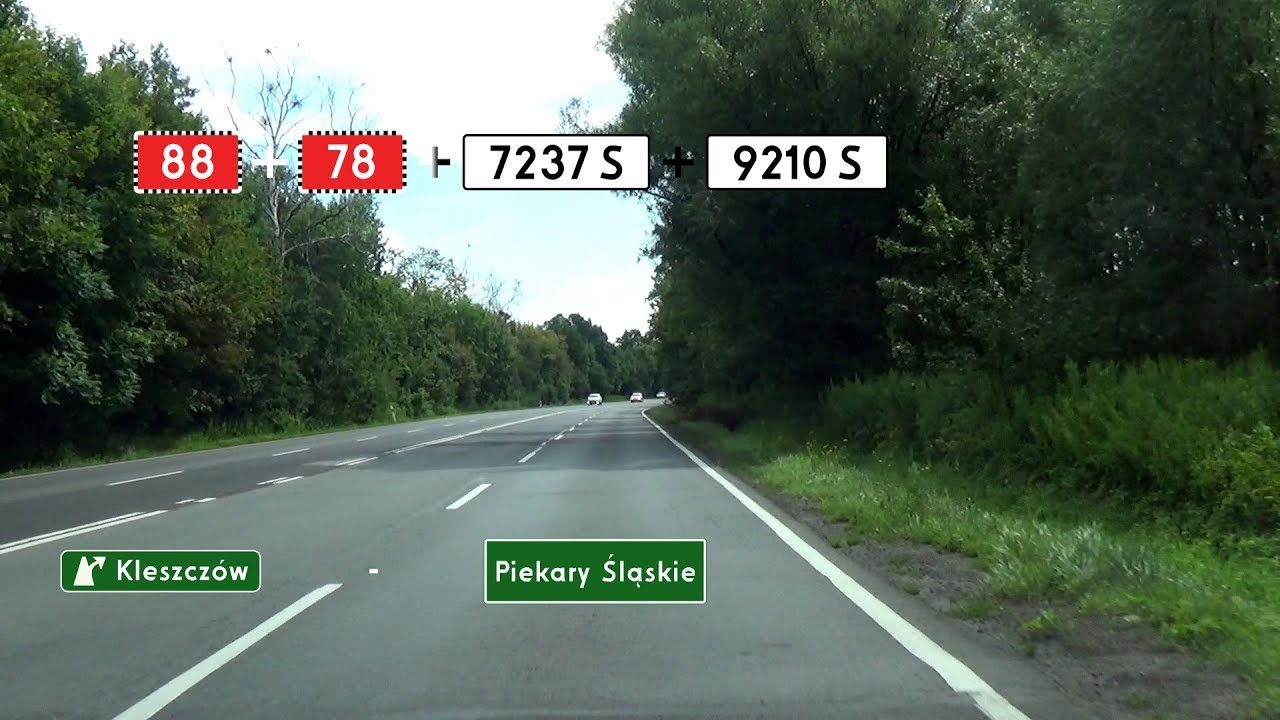 🇵🇱 DK88 + DK78 + DP7237S + DP9210S: (Gliwice) Kleszczów - Piekary Śląskie (2,5x)