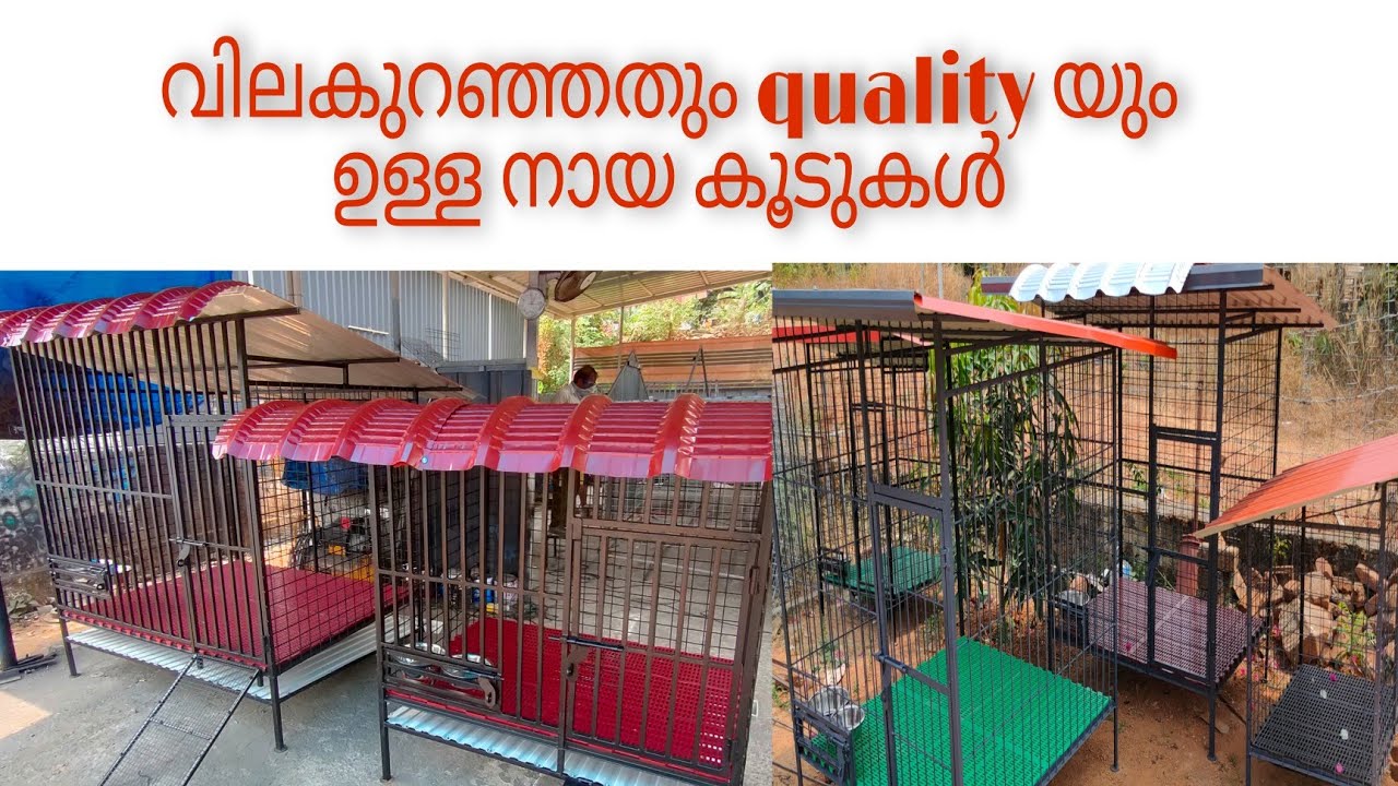 വില കുറഞ്ഞതും quality ഉള്ളതുമായ നായ കൂടുകൾ