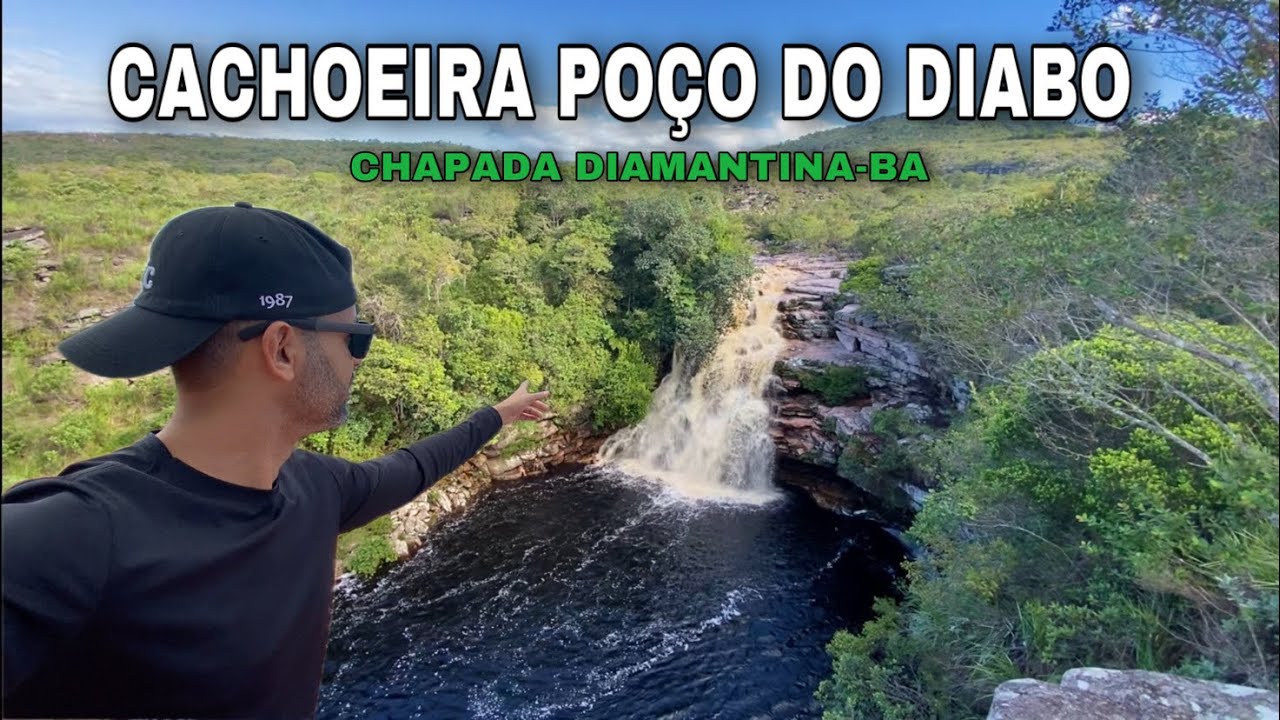 Cachoeira Poço do Diabo, Rio Mucugezinho - Chapada Diamantina Bahia