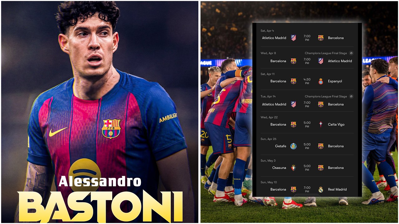 Bastoni &ccedil;a chauffe 🇮🇹🔥👀 - La derni&egrave;re ligne droite de la saison du Bar&ccedil;a - Feat @Loguito