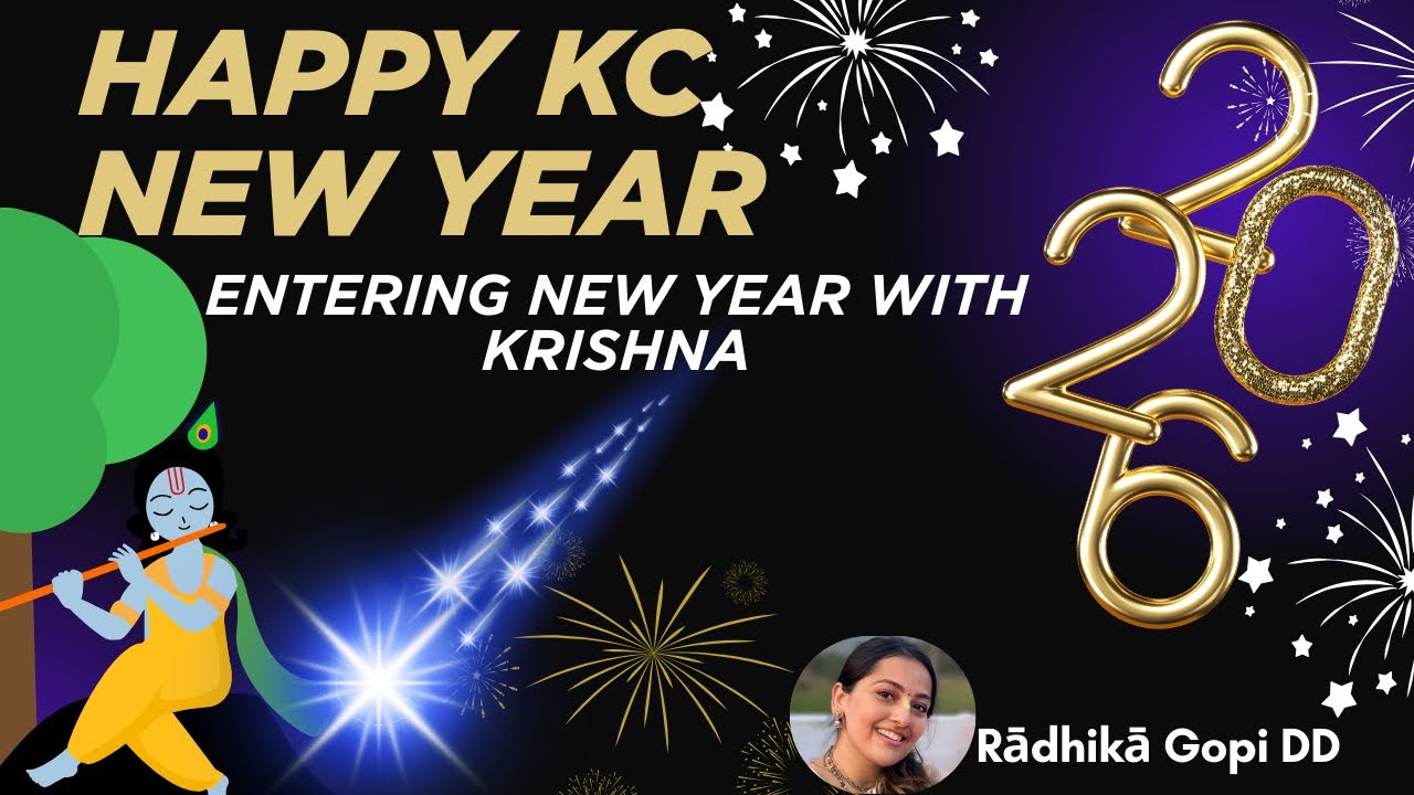 С Новым годом сознания Кришны! 2026✨🦚