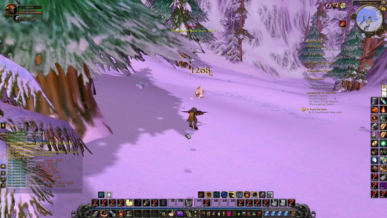 WOW Cata Quest 'A Taste for Bear - 28637' Horde on a PS