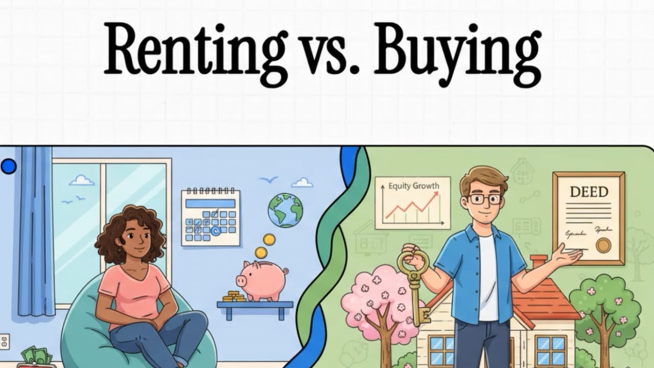 Renting vs. Buying: Why Homeowners are Wealthier than Renters #investing   #investingforbeginners
