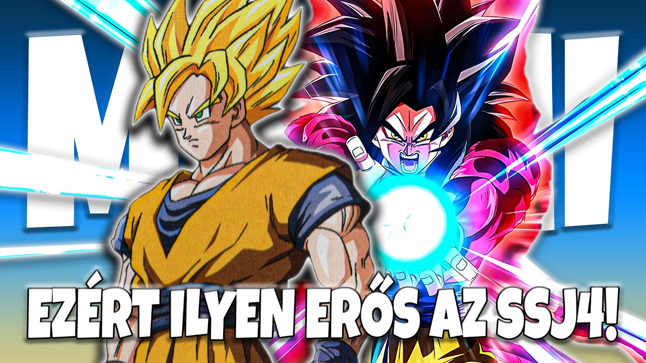 A Perfekt SSJ4 ereje! 😃 Goku TÖKÉLETES Szuper Harcos Formái a Dragon Ball szériában!