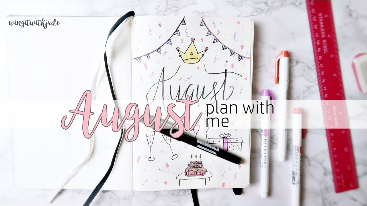August Plan with Me