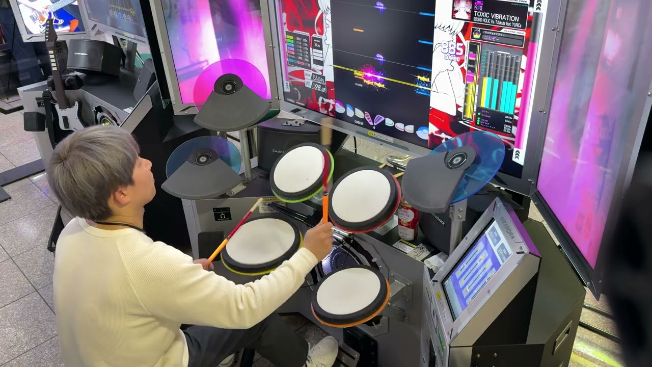 【GITADORA GW DELTA】 TOXIC VIBRATION  MASTER Drum 