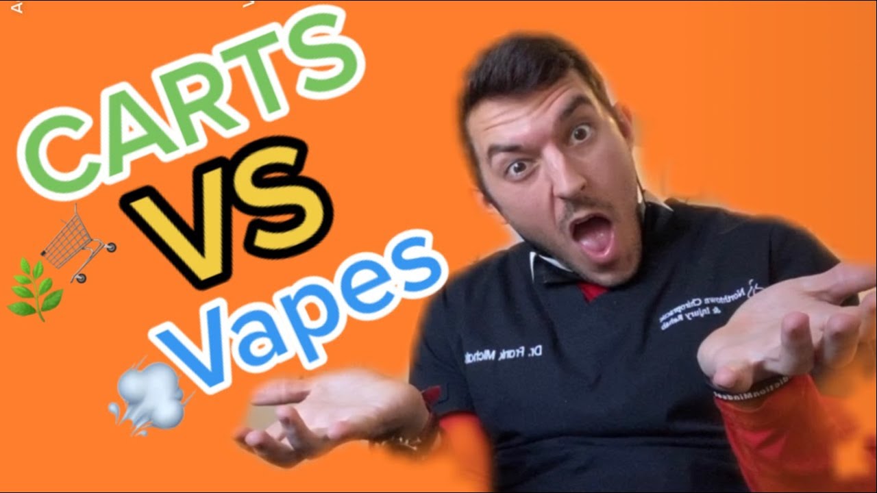 Smoking THC CARTS VS Inhaling VAPES (Which is worse)