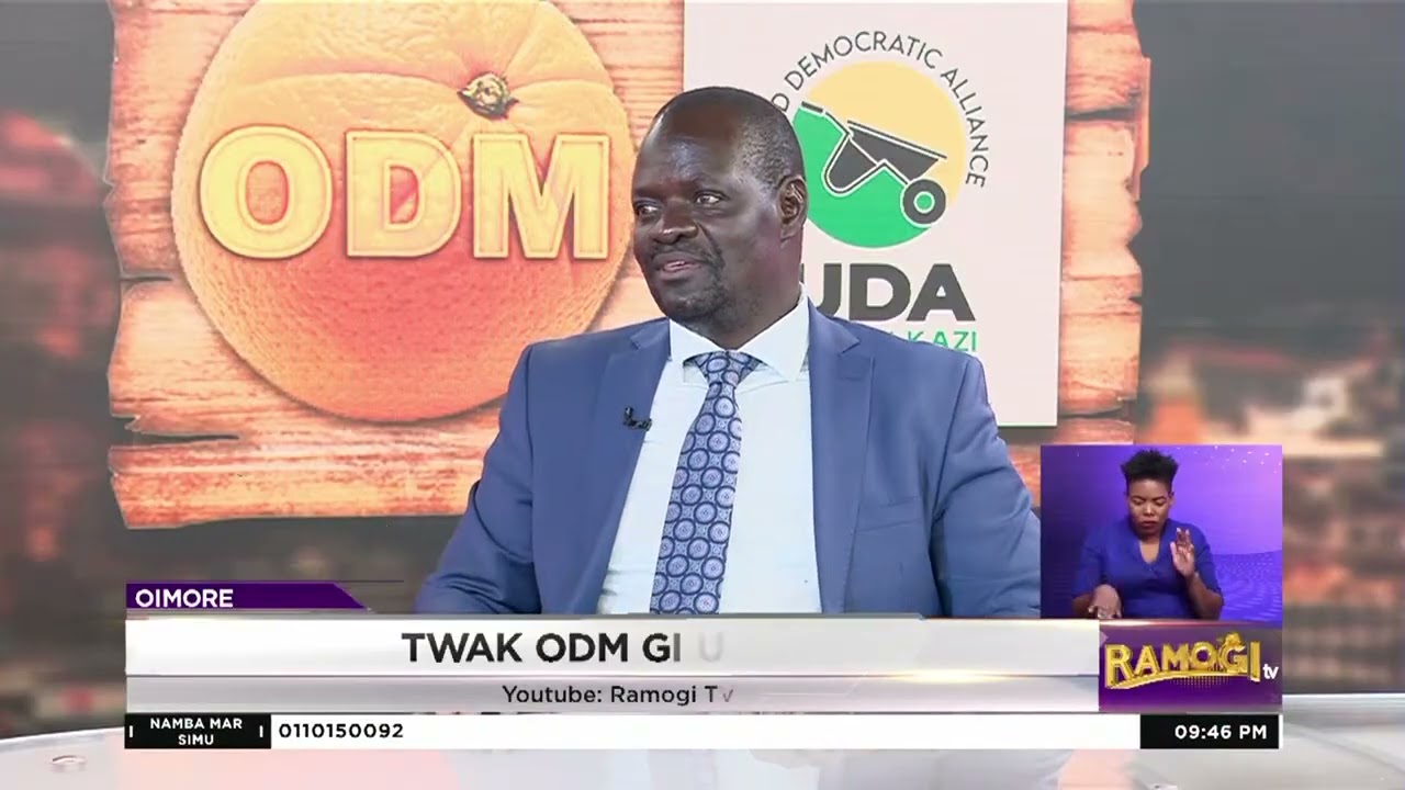 #BuchJopiny: Twak gi Jared Okello ewi twak mar ODM kod UDA