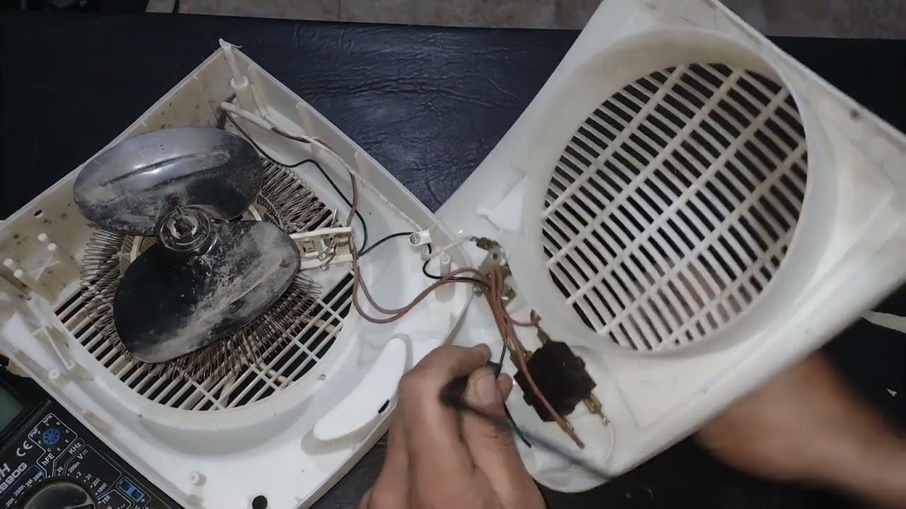 falla de CALOVENTOR eléctrico prueba de llaves y resistencias
