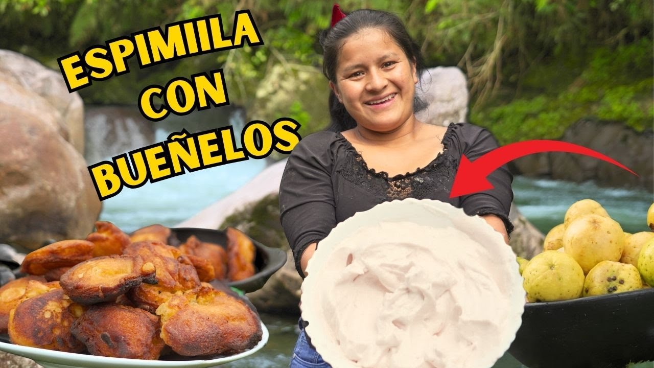 Como se prepara buñuelos con espumilla.