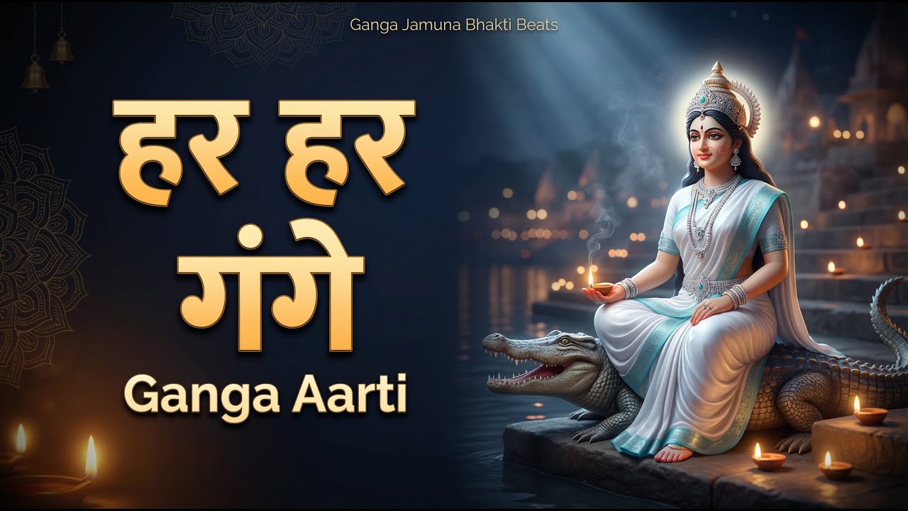 रहस्यमयी गंगा आरती का दिव्य दृश्य | हर हर गंगे ✨