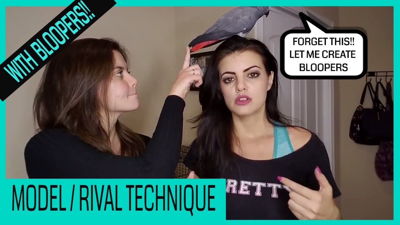 How To Train Your Parrot With The Model / Rival Technique | PARRONT TIP TUESDAY (Bloopers)