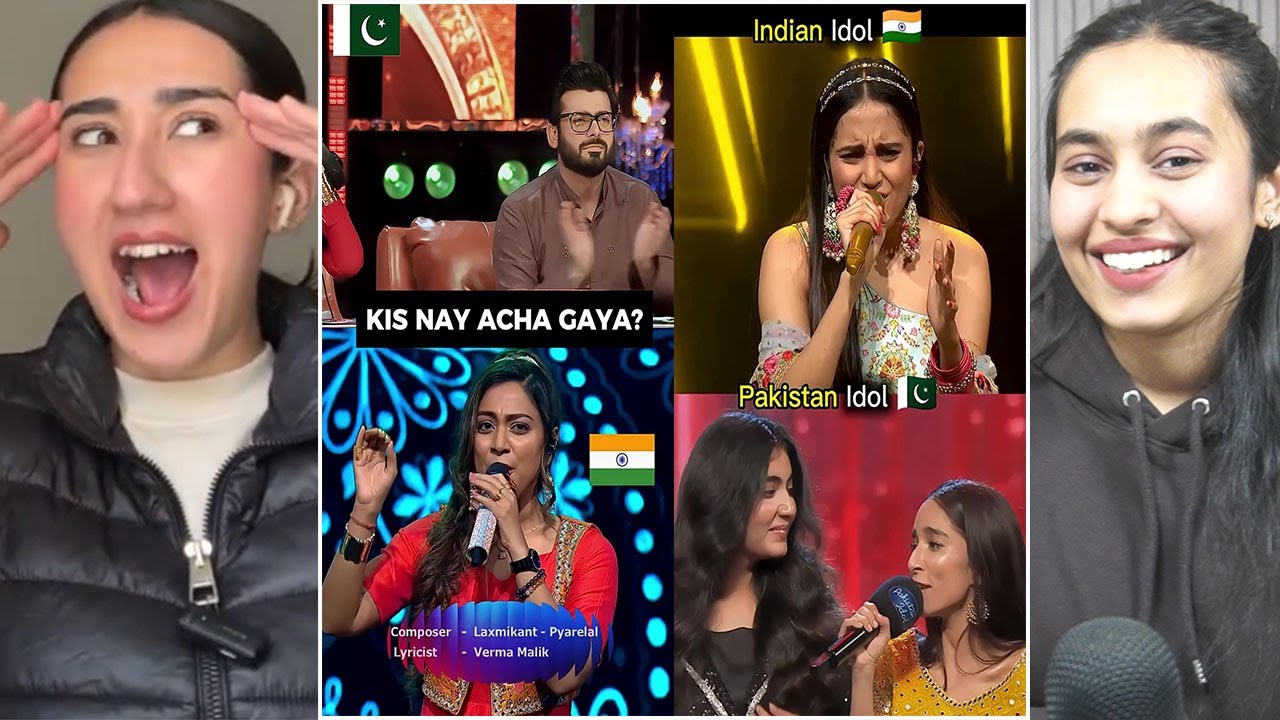 Indian Reaction to Pakistan Idol Vs Indian Idol Part 3 | Which is better? | Raula Pao