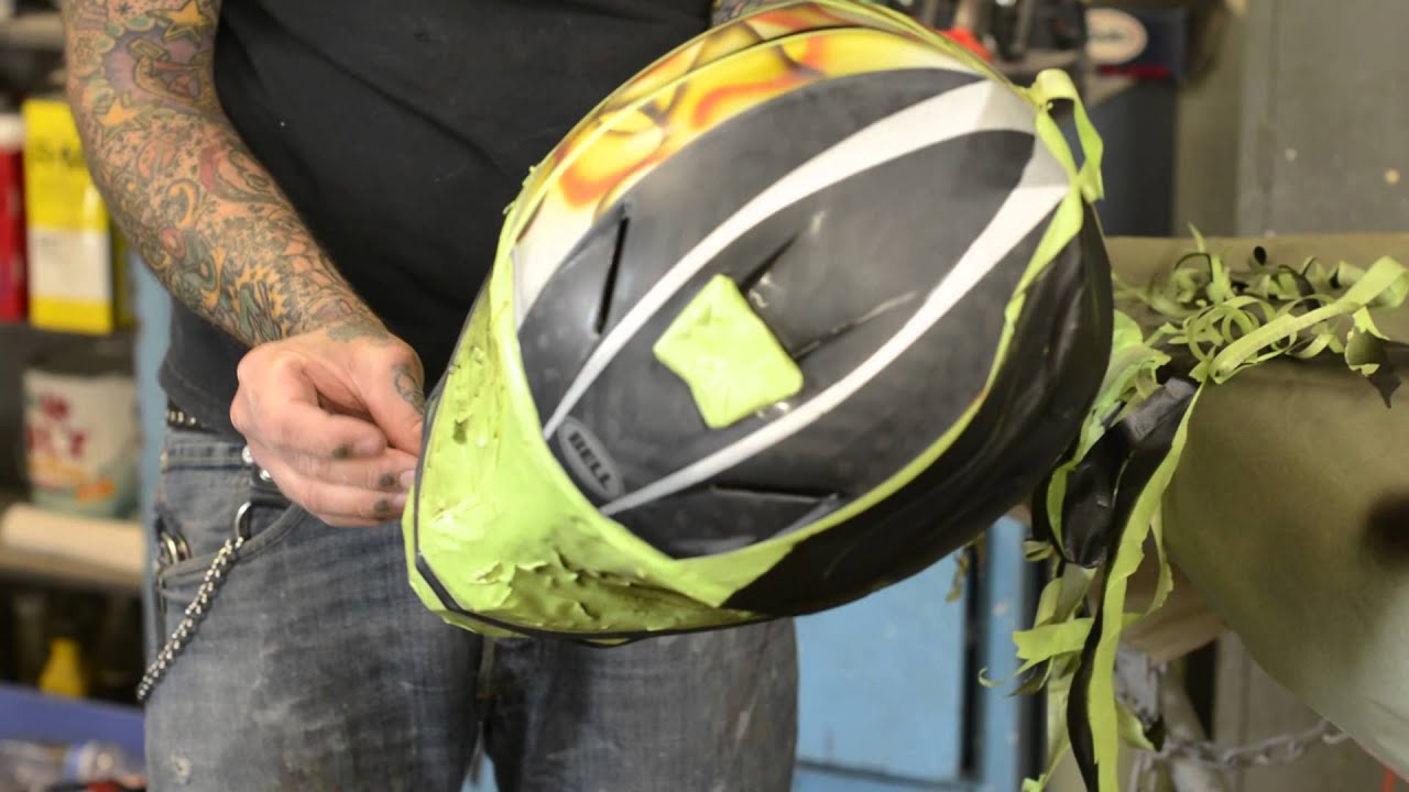 Bell Helmets Full-9 Customized at Skratch's Garage