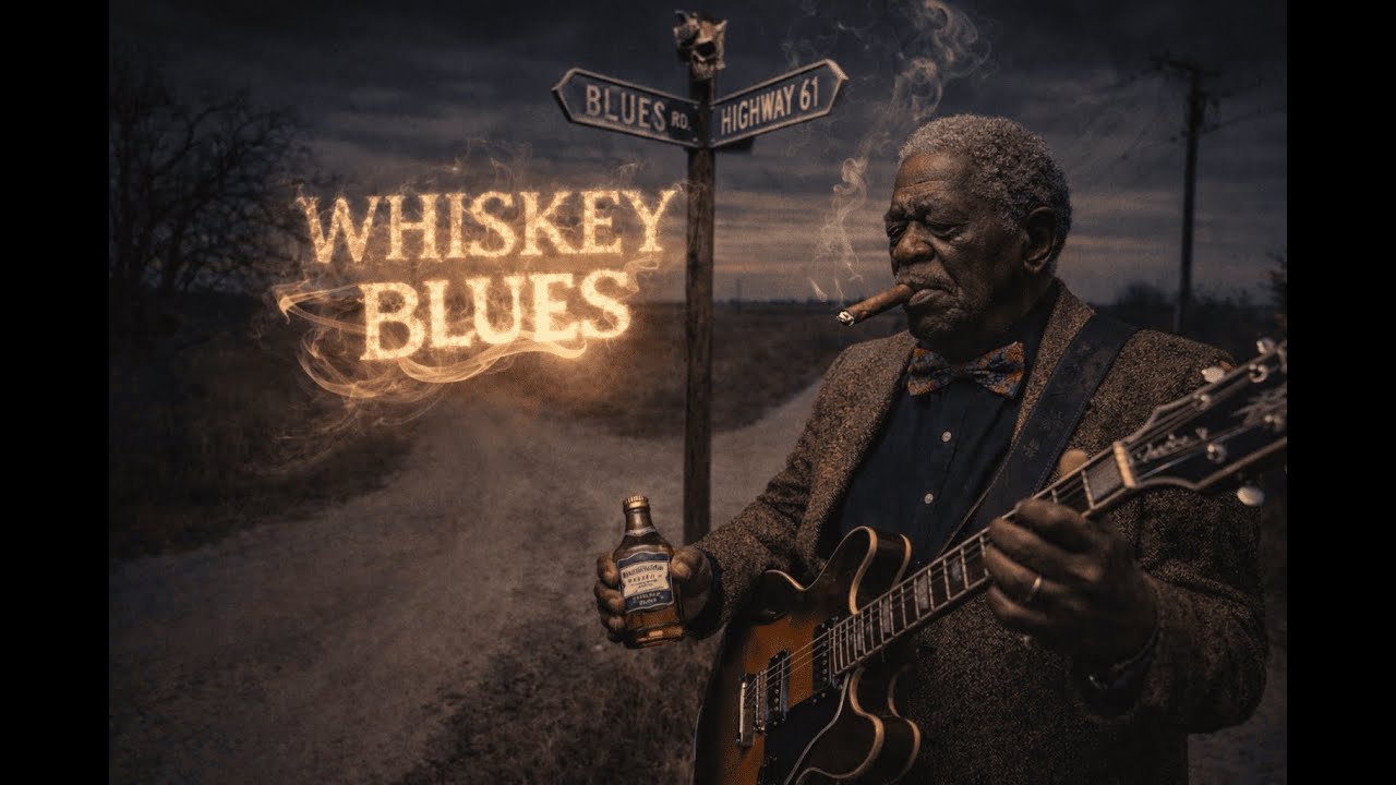 Whiskey Neat Blues | Relaxing Slow Blues-Rock To End The Day Right.