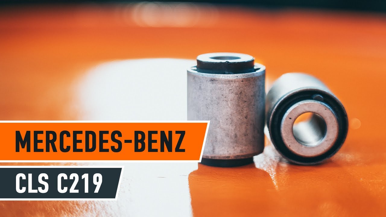 Wie MERCEDES-BENZ CLS C219 Querlenkerlager vorne wechseln TUTORIAL | AUTODOC