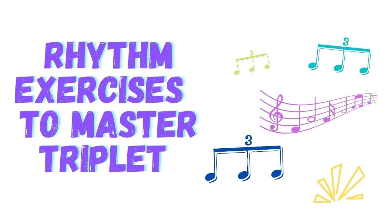 RHYTHM EXERCISE TO IMPROVE YOUR SIGHT READING - TRIPLET SESSION #musiclessons