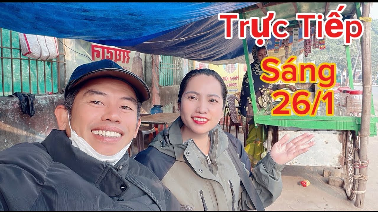 Mỵ vlog đang phát trực tiếp! Sáng 26/1.#mỵvlog