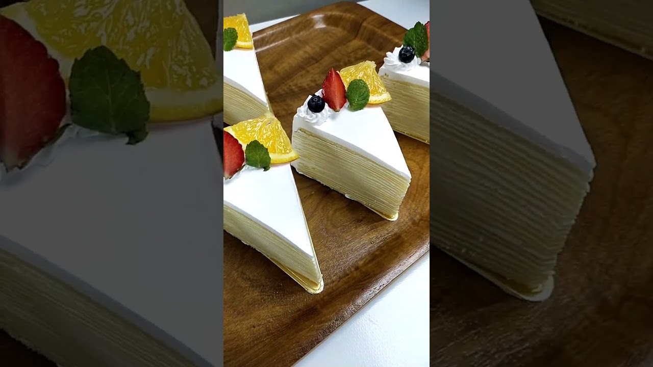vanilla Mille crepe