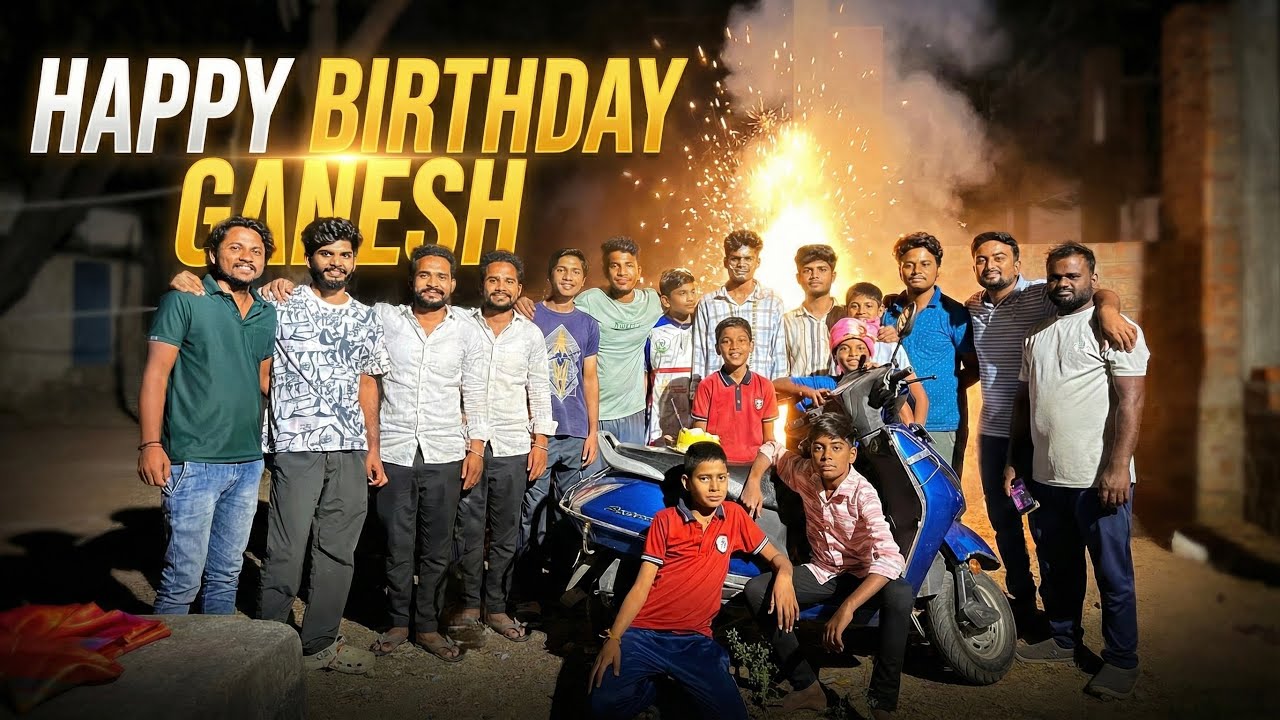 GANESH BIRTHDAY VIBES 🎂