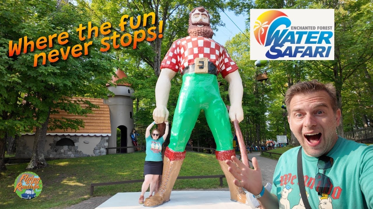 A MAGICAL afternoon at Enchanted Forest Water Safari in Old Forge!