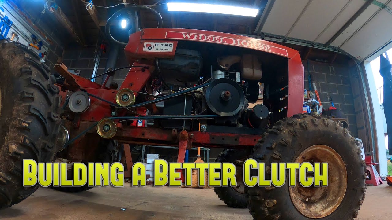 Wheel Horse Mud Mower Redesigned Clutch and Belt System