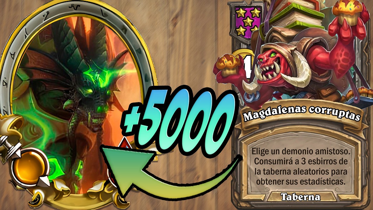 😈 UNOS DEMONIOS BIEN ALIMENTADOS | Hearthstone Battlegrounds Español