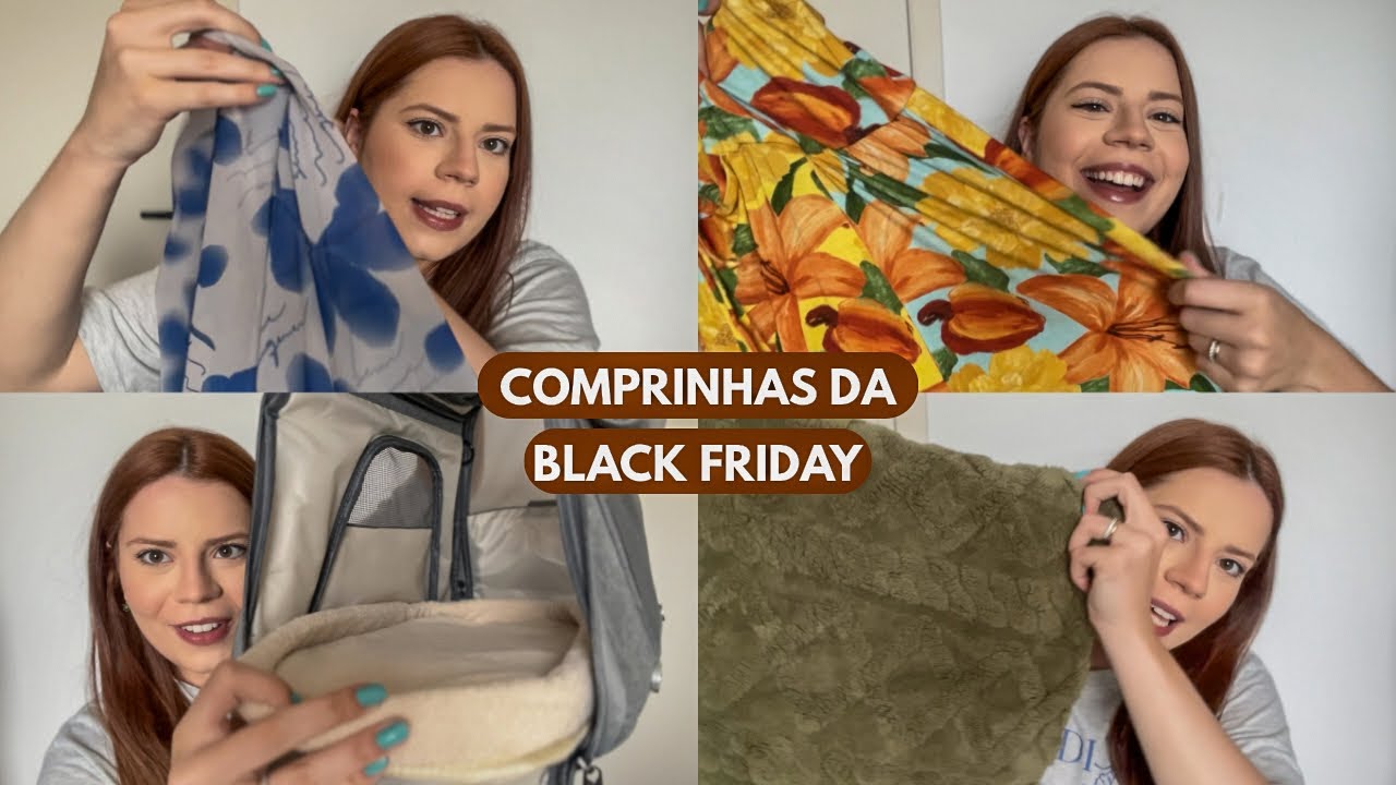 COMPRINHAS DA BLACK FRIDAY | amei tudo!