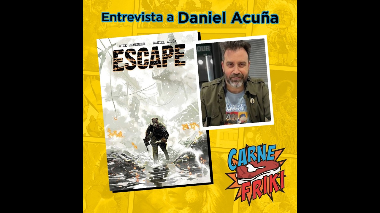 Entrevista a DANIEL ACU&Ntilde;A autor de ESCAPE en Norma Editorial