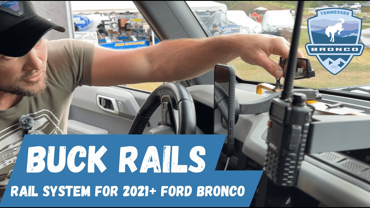 BUCK RAILS - Rail System for 2021+ Ford Bronco #fordbronco #bronco6g #bronco