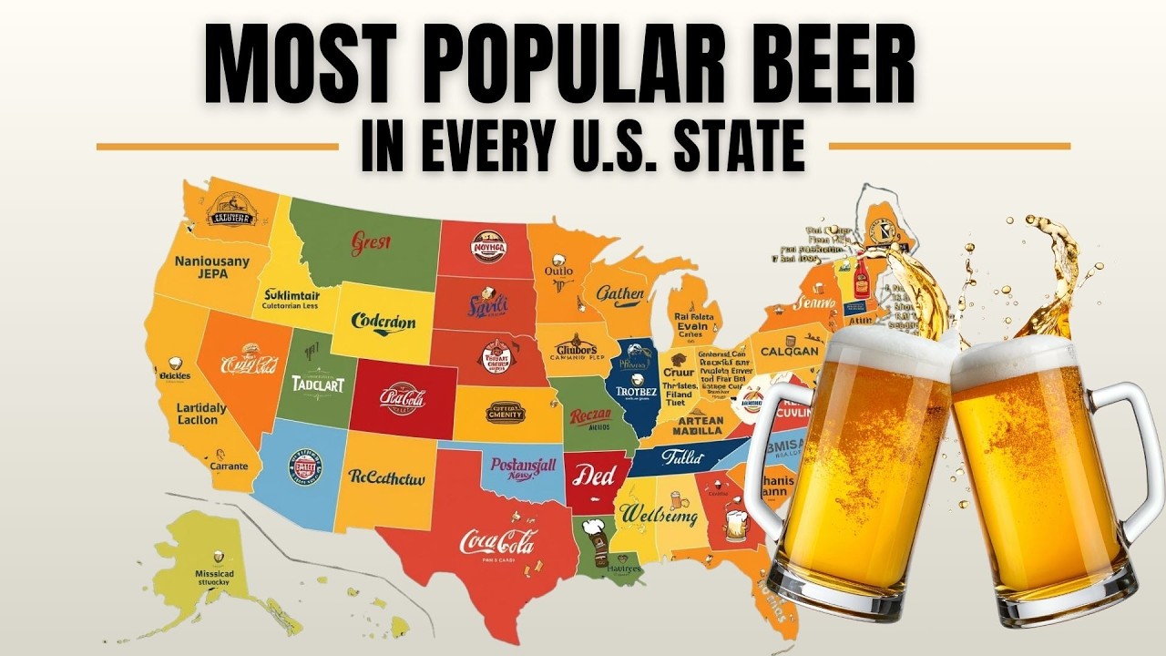 The Most Popular Beer in Every U S  State 🍻 | America’s Favorite Beers by State
