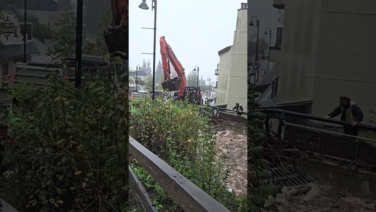 Heavy Rain Causes Severe Flooding in Urban Area