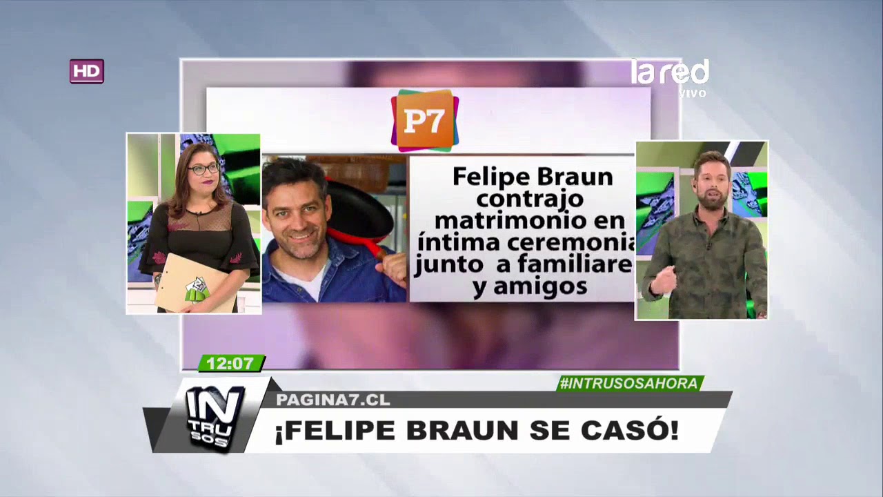 Est&aacute; feliz: Felipe Braun contrajo matrimonio en una celebraci&oacute;n &iacute;ntima