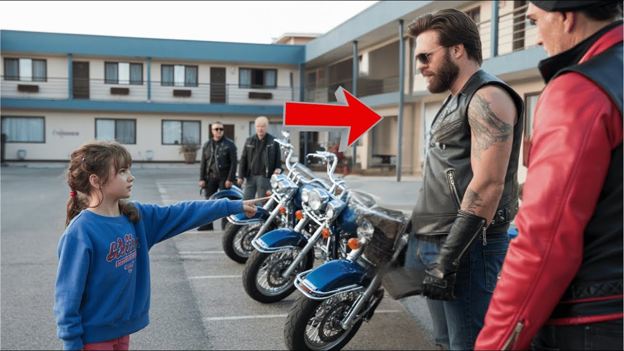 “Wait! Don’t Ride Yet!” — Little Girl Stopped the Bikers Just in Time to Reveal a Shocking Truth