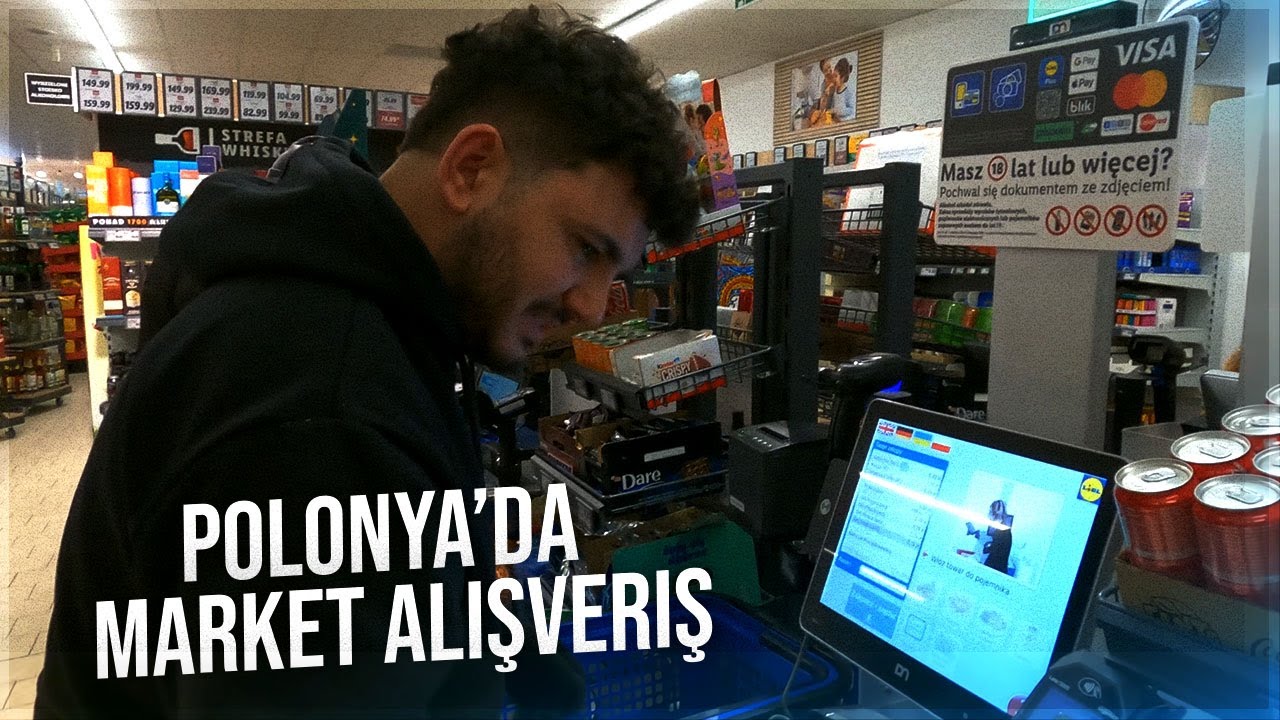 Polonya'da Market Fiyatları Ev Alışverişi Yapıyoruz! 3