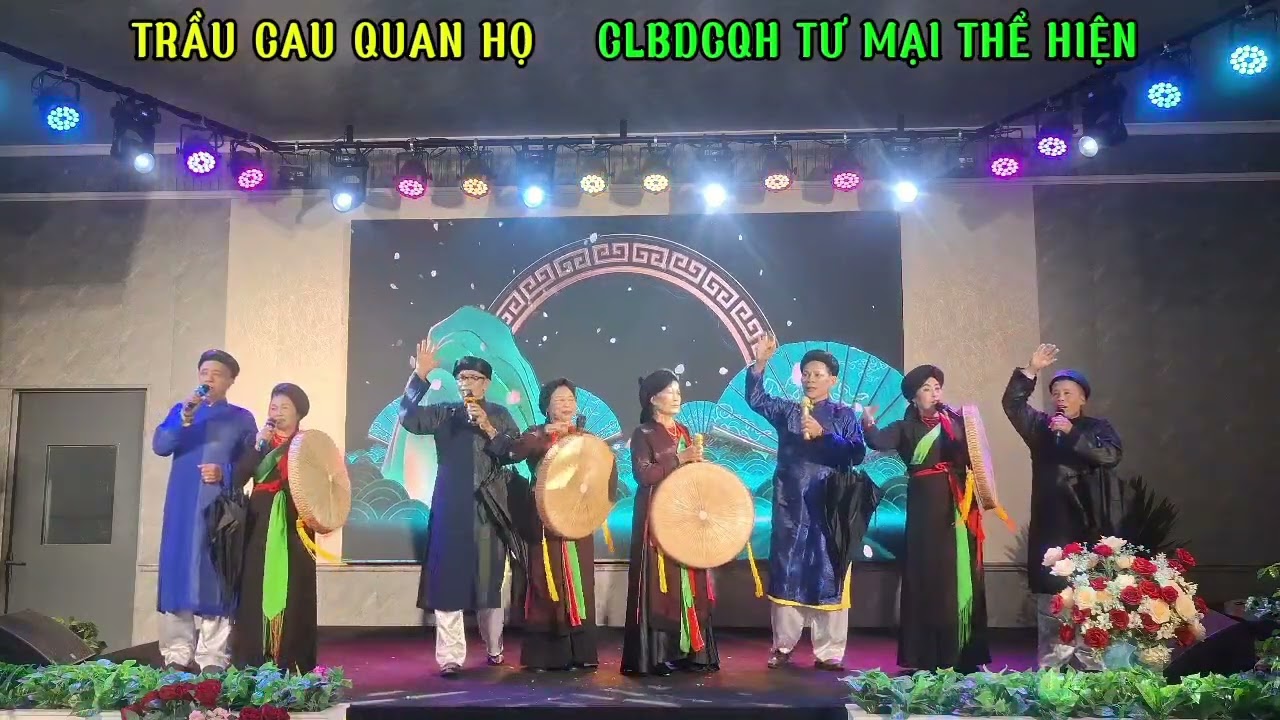 NHỮNG TIẾT MỤC  CLBDCQH TƯ MẠI  - THAM GIA TỔNG KẾT CỤM DCQH YÊN DŨNG 2025
