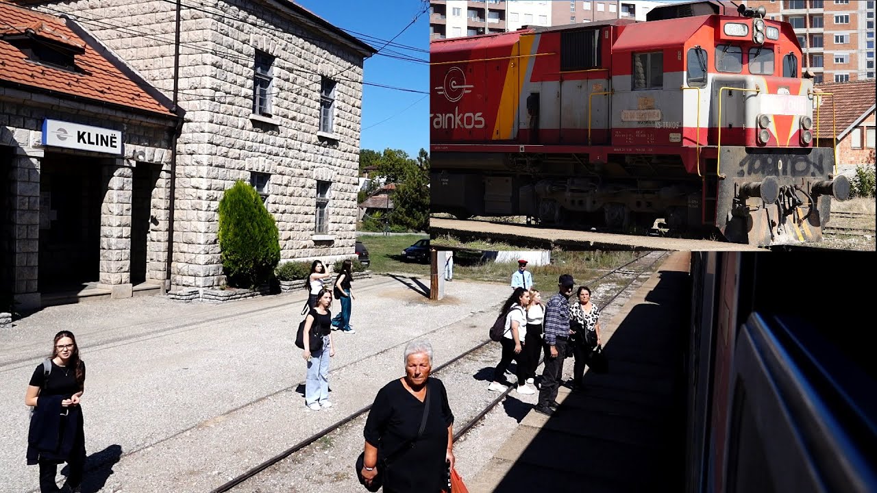 Trainkos Train no. 4200 KLINE to PRISTINA - KOSOVO (Part 3/6) - [450]
