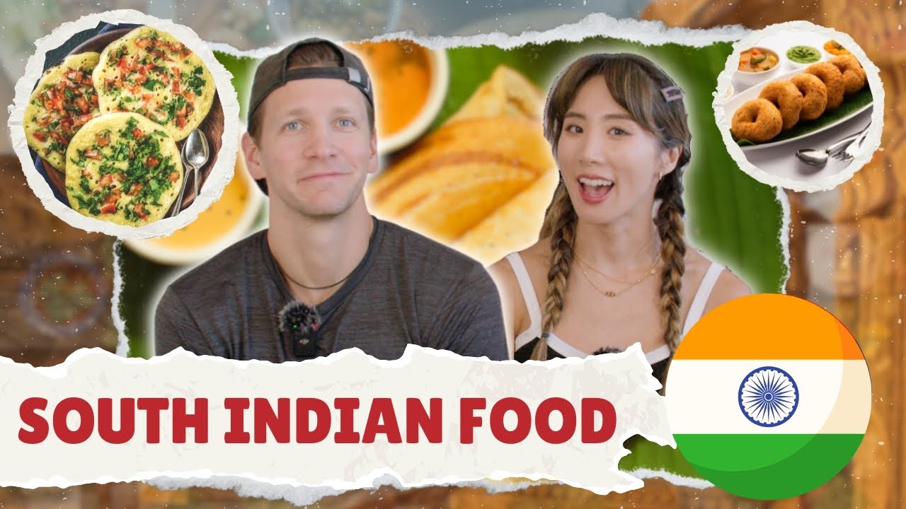 🇮🇳 South Indian food in LA! Dosa, uttapam, idli, vada... | YB vs. FOOD