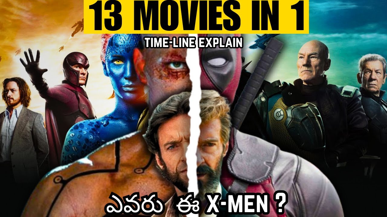 X-MEN & DEADPOOL Complete Explain (RECAP)  #DeadpoolWolverine