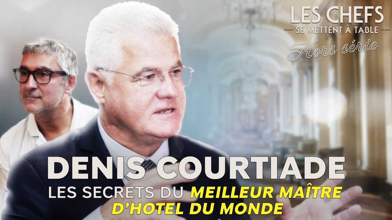 Denis Courtiade (Plaza Ath&eacute;n&eacute;e) : ma&icirc;tre d&rsquo;h&ocirc;tel, 2 fois meilleur du monde | Hors-s&eacute;rie