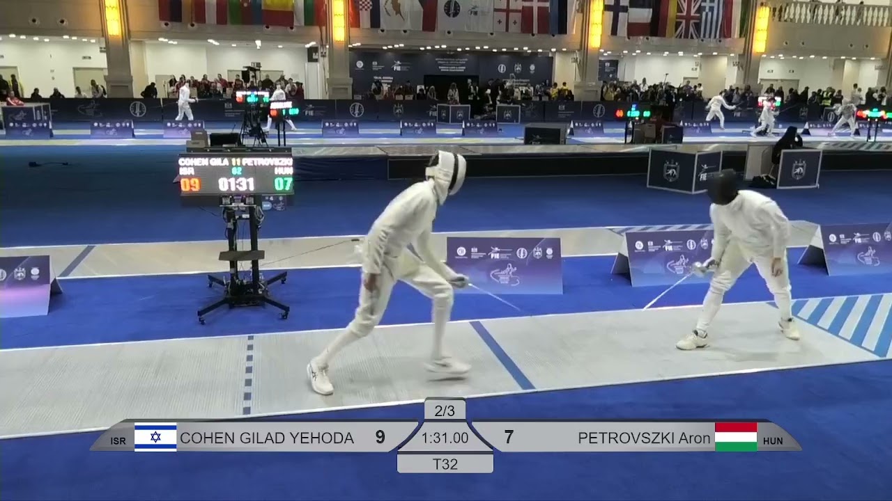 2026 133 T32 03 M E Individual  GEO Blue COHEN ISR vs PETROVSZKI HUN