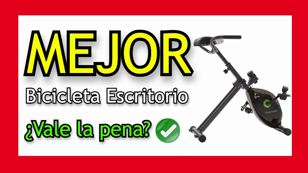 🥇 MEJOR BICICLETA DE ESCRITORIO - Tunturi Cardio Fit D20 Deskbike &iquest;La MEJOR BICICLETA ESCRITORIO? ✔️