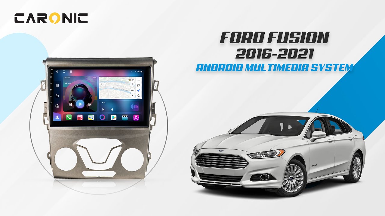 Ford Fusion 2016&ndash;2021 | Android QLED Head Unit with Bluetooth & GPS Navigation!