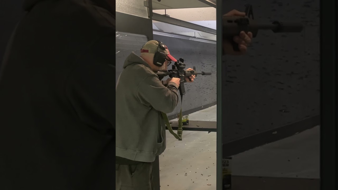 KGM Technologies Ruger ar556 Ar 15 surpressed