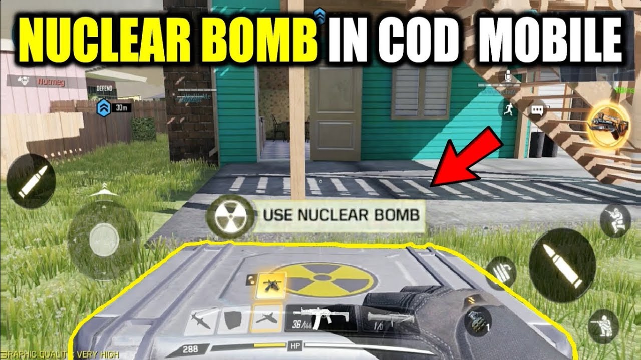 Мой первый ядерный заряд в режиме Hardpoint в COD Mobile, геймплей 60 кадров в секунду