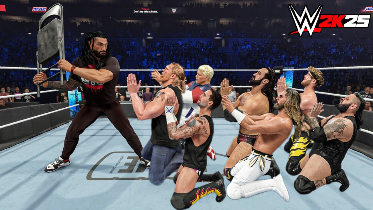 Roman Reigns vs. All His Enemies in Gauntlet Turmoil Part 2