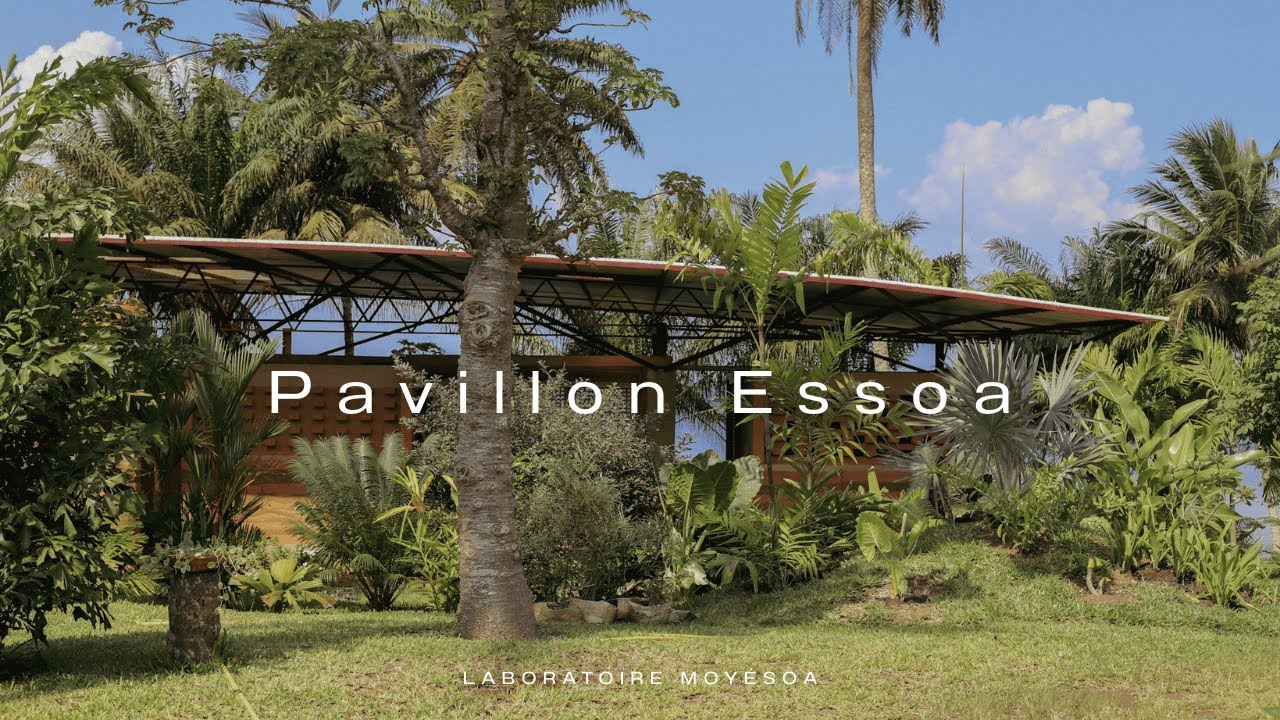 En Côte d'Ivoire, Moyésoa présente un Pavillon de terre - Pisé, 100% autonome, bioclimatique, luxe.