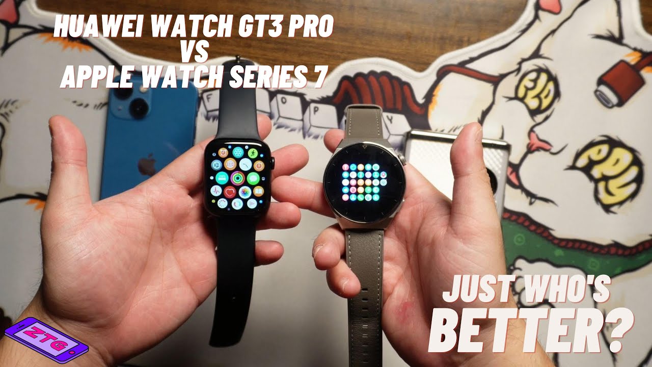Huawei Watch GT 3 Pro And Apple Watch Series 7 (45mm) Compared : Just Who's Better?