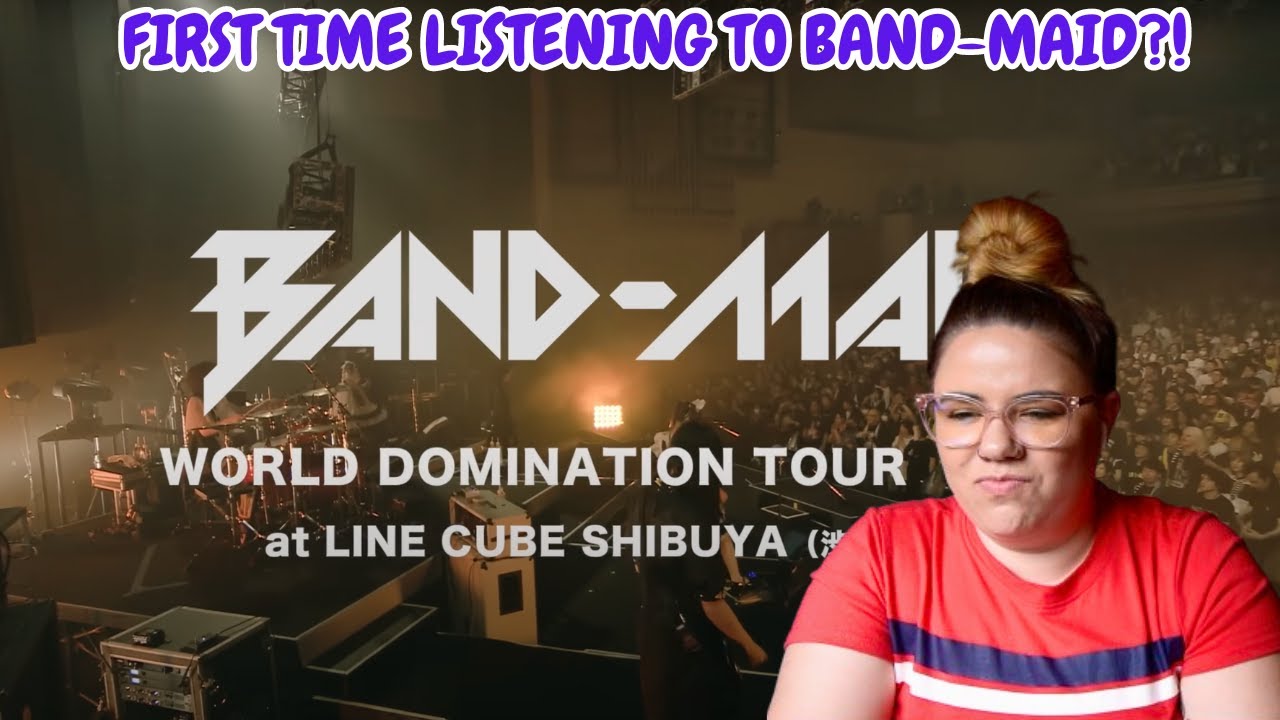 FIRST TIME REACTION TO BAND-MAID 'Domination' Live Performance!
