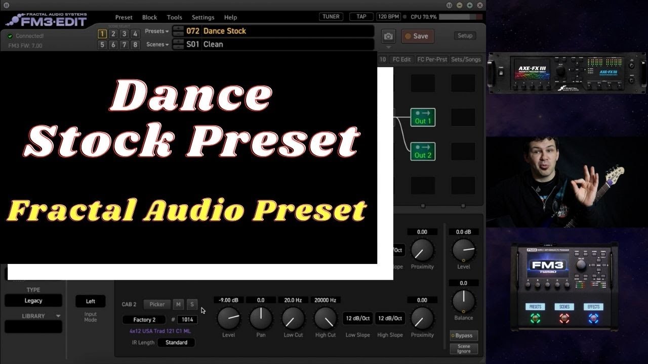 Dance Band Tones | Fractal FM3 / FM9 / Axe-FX III Preset